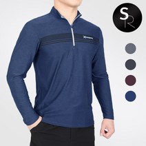 [스타일랑] 젠틀리 남성 춘추용 긴팔 집업티_95~115사이즈까지 빅사이즈 / 찰랑찰랑 사방신축 스판 대박 / 멜란지원단 / 가슴배색 / 흡한속건 / 등산복 / 작업복