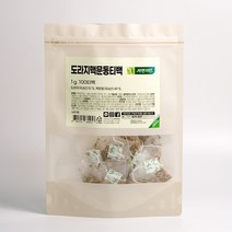 자연지인 국내산 도라지 맥문동 차 삼각티백, 100티백, 1g