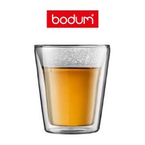 보덤 캔틴 더블월 글라스 유리잔 200ml, 4개