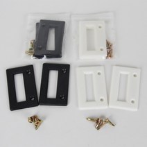 방충망 절단 소량판매/샷시/방충망/부속/모기장/시공, 일반형 백색망손잡이 2개