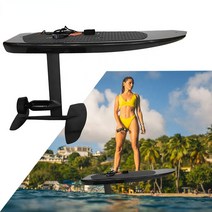 전기서핑보드 포일보드전기 하이드로포일 서핑보드 세트 안정기 탄소 섬, 한개옵션0