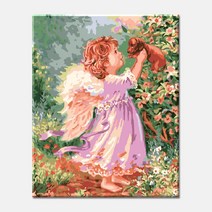 모모픽스페인팅 DIY명화그리기 40x50cm, 베이비 앤젤