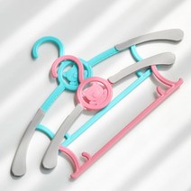 길이조절 아기옷걸이 15P 출산준비물 선물 아동용 신생아, 키즈캐릭터옷걸이_15P
