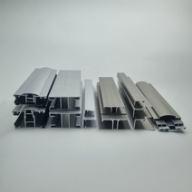 폴리카보네이트 렉산 부자재 덮개바 마감바 H바 연결바 가스켓 실리콘, 50폭 덮개바(헨겔)_2000mmX3개