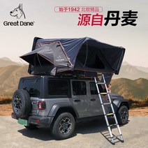 전자동 루프탑텐트 세단 야외 아웃도어 차량용 자동차 SUV 캠핑, 4-5인용