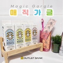 4가지향 매직가글 천연 씹는 고체가글 휴대용 거품 고체치약, 피치