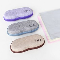 라피던트 보카시 엣지 선글라스 케이스 휴대용 소프트케이스 + 초극세사 안경닦이 10장