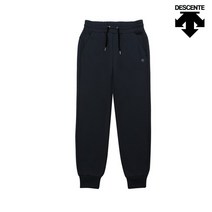 데상트 우먼스 레귤러핏 특수원사 데일리 조거 팬츠 SM312YKP81_BLK