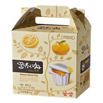 꽃샘 꿀유자차 포션 15입