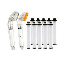 [천삼백케이] [이온폴리스] 듀벨 샤워애 샤워기 녹물제거 호환필터 10개, 02. 듀벨 샤워애 신형 샤워기 녹물제거 호환필터 10개