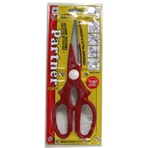 일제 파트너 니켄 톱니 가위 주방가위(230mm)주방용품 커팅가위, 단품