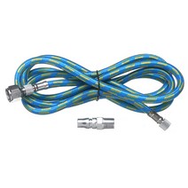 에어스프레이건 페인트 무선 자동 스프레이건 6FT 1.8m 전문 에어 브러시 호스 도구 1/8 "-1/4" BSP 암 어댑터 커플러 교체 공기 압축기 커넥터 피, 한개옵션0