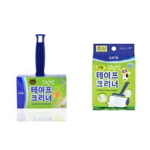크린랩 크린컷 돌돌이 테이프크리너(소)+리필(2입), 소(기계)1개 + 리필(2입)1개
