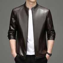 남자 가죽 잠바 라이더 비즈니스 자켓 남성 정장 부드러운 양가죽 양모 따뜻한 겨울 아우터