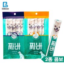 오메가3 피부윤기 면역강화 강아지 유산균 츄르 2종 장영양제 소화효소 애견