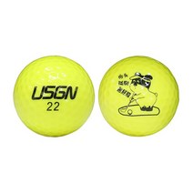 탁구공수거기 볼캐처 뜰채 USGN-컬러풀 골프공 2 겹 게임공 중국산 선물 드롭 배송 커스텀 로고 오렌, 01 1 pcs yellow ball