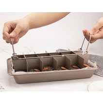 브라우니 팬 큐브 틀 논스틱 코팅 분리형 베이킹 몰드 케이크 제과 제빵 트레이