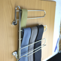 3단 다용도걸이 3 단타이걸이 3단 옷장 다용도걸이 스카프걸이, 1개