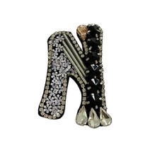 영화사 반짝반짝 유니크한 큐빅 영어 와펜(N), 1개, N