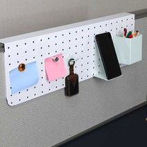 파티션 스크린보드 메모보드 문서수납 메모판 연필꽂이 책상 정리 컬러보드 파티션 선반, 45T용(45mm)