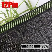 육각쉘터 헥사곤 원터치 텐트 캠핑 3/6/12Pin 블랙 안티 자외선 양산 그물 온실 식물 음영 창고 정원 개인 정보 보호 화면 야외 자동차 태양 대피소 전망대 항해, [35] 3.5x4m, [03] 12Pin Black Nets