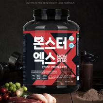 단백질보충제 헬스 프로틴 몬스터엑스 3통