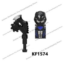 KF1570 파워 레인저 애니메이션 브릭 미니 액션 장난감 피규어 레드 워리어 마이티 모르핀 블록, [05] KF1574