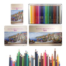 티프라임 틴케이스 색연필, 12색