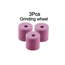 드릴링머신 전동 드릴 다축 탁상 드릴링 머신 휴대용 비트 숫돌 2.0-12.5mm 1 세트 커런덤 그라인딩 휠 도구 트위스트 샤프닝, CHINA, Only 3pcs Stones