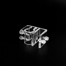 Chihiros 스테인레스 스틸 유입 유출 릴리 제트 파이프 수족관 어항 필터 액세서리, Acrylic Holder 2pcs