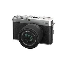 후지필름 X-E4LK-1545-S 미러리스 디지털 카메라 X-E4 렌즈 키트 실버(XC15-45), 찢어진 조각, 렌즈 키트(렌즈 1개/ XC15-45), 1개