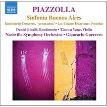 [CD] Giancarlo Guerrero 피아졸라: 신포니아 부에노스 아이레스 반도네온 협주곡 (Piazzolla: Sinfonia Buenos Aires)