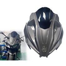 가와사키 닌자400 H2 튜닝 파츠 프론트 윈드실드 카울, 그레이
