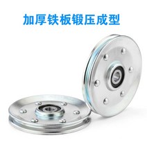 10*90*11mm 9 cm 와이어 로프 풀리 V 슬롯 엘리베이터 리프트 휠 롤링 베어링 6200ZZ 나일론, 한개옵션0