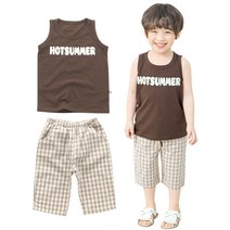 까꿍놀이터 핫썸머코디세트B 유아바캉스패션 국내제작 면100%