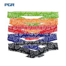 PGR 아이스 쿨스카프 2P 얼음 시원한 목수건 넥쿨러 남자 냉스카프, 빨강 2P