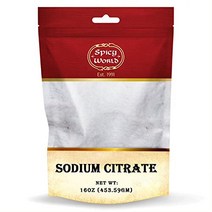 Sodium Citrate Powder １6 Ounce - Food Grade Non-GMO - 1 Pound Bag - Emulsifier for Cheese Spherifi