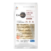 크레잇 수제추억의 치즈돈까스 1Kg, 단품
