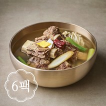 정성담 갈비탕 900g 6팩