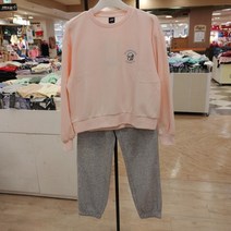 JCB NC05 주니어 여아 봄가을 맨투맨+조거팬츠 세트 JBS8S141 GSO