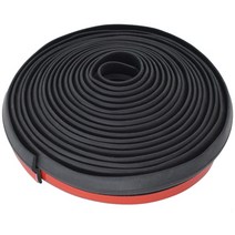 풍절음 고무몰딩 방음스펀지 흡음테이프 4 미터 소음 절연 Z 자동차 도어 씰 스트립 가장자리 고무 웨더 후드 방지 씰링 자동 Epdm, [01] 4 Meters