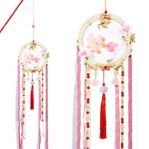 DIY 풍등 만들기 등불 랜턴 벌룬 일본 한복 봄 축제, 재료 패키지 골동품 장식 꽃 램프 토끼 1