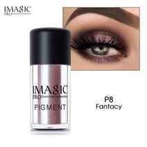 아이쉐도우 아이메이크업 아이 스틱 글리터 섀도우 팔레트 펄아이 애교살 눈화장 Imagic new arrival 메탈릭 루스 파우더 방수 쉬머 안료 색상 메이크업 화장품, p8 판타지