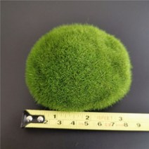 이끼 돌 잔디 풍경 생태 병 꽃 냄비 장식 장식품 비바리움 재료, 단일사이즈, 80호 7x8cm 50개입