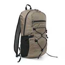 가벼운 초소형 20리터등산배낭 브라운 산악회 트레킹 폴더블 백팩베낭 접이식등산가방 경량트레킹백팩 소형폴딩
