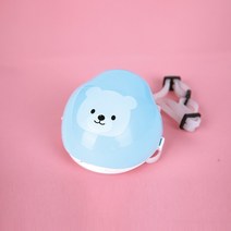 애키 스마트 공기청정 회전팬 전동 필터 유아 아동 마스크 헤파필터[1+1]세트구성, 블루