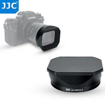 Fujifilm XF 33mm F1.4 R LM WR 렌즈 용 JJC 렌즈 후드 XT4 XT3 XT2 XE4 XE3 XE2 용 XF 23mm F1.4 R LM WR 렌즈가