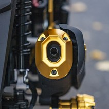 21-23년 PCX 머플러팁 튜닝 커버, 골드