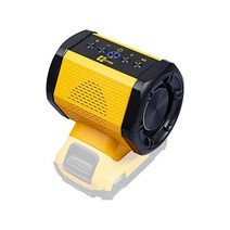 DeWALT 18v 20v 최대 호환 무선 블루투스 스피커(20-60v Flexvolt 배터리 포함) 작업장 야외 및 축제 파티용(배터리 미포함)