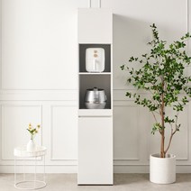 일송가구 LPM 300 400 500 바바 오픈 틈새장 키큰 주방 수납장 밥솥 선반 렌지대, 속깊은(깊이570mm), LPM 바바 렌지대 500 화이트